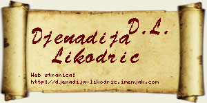 Đenadija Likodrić vizit kartica